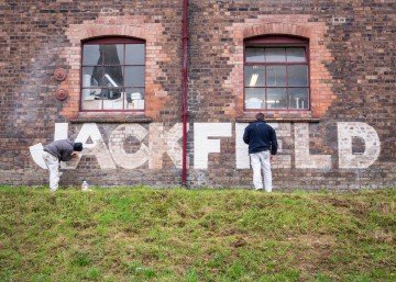 Craven Dunnill Jackfield Factory Sign Restoration